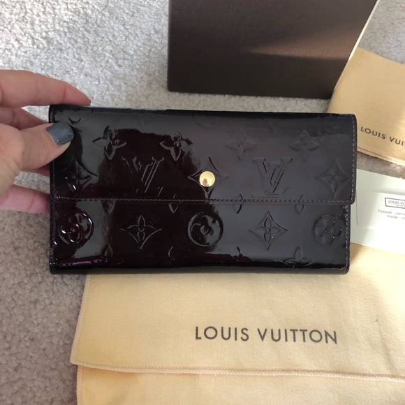 Louis Vuitton Sarah Vernis Amarante Wallet! - Picture 3 of 8